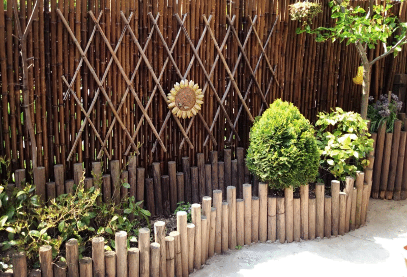 carbonization-fence