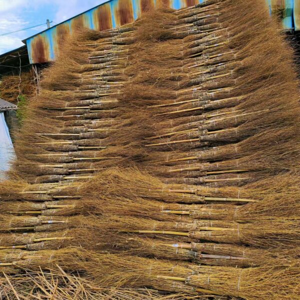 Bamboo broom